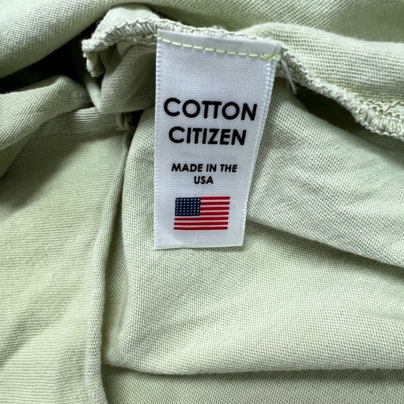 Cotton Citizen Light Green Long Sleeve Top - Picture 7 of 13